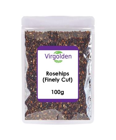 Rosehips (Finely Cut) 100g by Virgolden