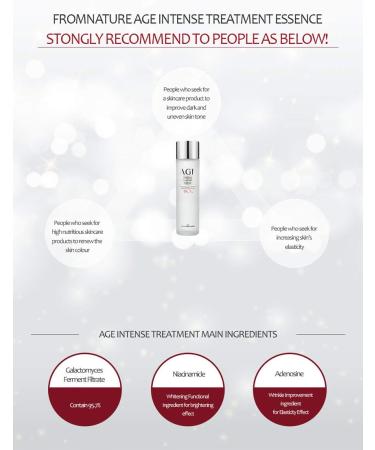 FROM NATURE AGE Intense Treatment Essence 150ml - Wrinkle Repair & Whitening Formula - Buy Online on SooperMarket.com