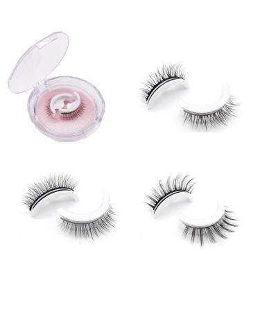 Glazy Boo False Eyelashes  Glazylash Reusable Adhesive Eyelashes  Macymars  Snap-On Lashes  Exception Eyelashes Self Adhesive  Exception Lashes Reusable Self Adhesive 3pcsA