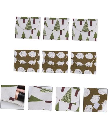 6pcs Healeved Napkin Storage Bag Organizer for Menstrual Pads & Makeup - Cute Purse Pouch - Buy Online on SooperMarket.com
