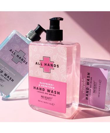 Shop MAD Beauty All Hands Hand Wash 500ml - Raspberry & Honeydew Hydrating Gel Soap for All Skin Types - Buy Online on SooperMarket.com