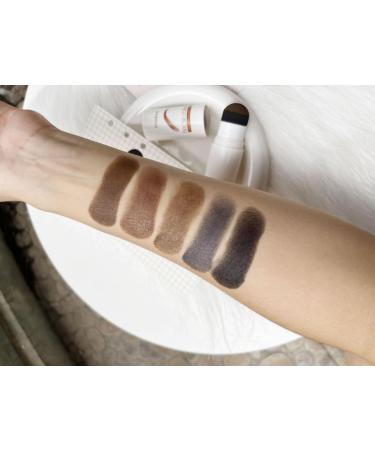 Stamp Eyebrow Powder 10 Reusable Stencils Waterproof Eyebrows (03) - Buy Online on SooperMarket.com