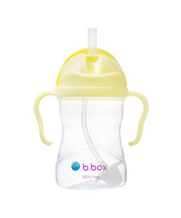 B.Box drinking clerk for every angle |Flip-top heavy straw handle leak-proof |BPA-free & for dishwasher |From 6 m |240 ml (8 oz) yellow
