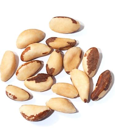 Raw Brazil Nuts 8 oz - Non-GMO, Unsalted, Kosher, Vegan - Keto & Paleo Friendly Trail Mix Snack with Selenium - Buy Online on SooperMarket.com
