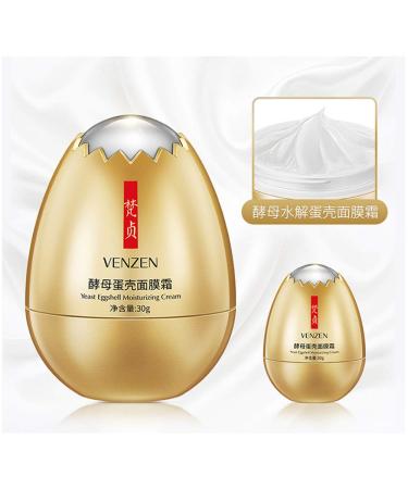 VENZEN Cream Yeast Eggshell - Anti-Aging Natural Soft Skin Essence | 30g - International Shipping Available - Buy Online on SooperMarket.com