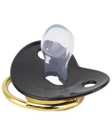 Buy BPA-Free Silicone Baby Pacifier with Clips | Soft & Lightweight | Ideal for 6-18 Months - Black Bling Design - Buy Online on SooperMarket.com