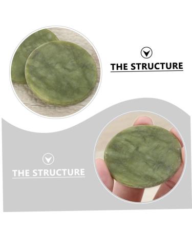 FOMIYES 6pcs Eyelash Tools - Jade Stones & Extension Palette for Lash Extensions | Premium Eyelash Accessories & Natural Ore Glue - Buy Online on SooperMarket.com