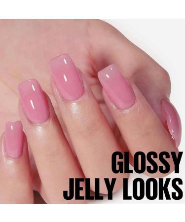 Trendyfave Pink Nail Polish Long Lasting Nail Varnish Pastel Quick Dry Nail Polish Nail Polish Non-Toxic Water Based Formula Nail Polish for DIY Nail Art No Need Baking - Buy Online on SooperMarket.com