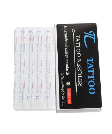 50 Tattoo Needles 3RL Tc - Precision 3 Round Liner Needles for Tattoo Machine Kit - Buy Online on SooperMarket.com