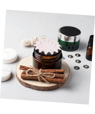 Warmhm 150-Piece Waxing Plate Set | Safe Reusable Wax Shell & Heating Inserts | Fragrance Warmer Tray & Aromatherapy Candle | Black 8.5x8.5x3cm (3pcs) - Buy Online on SooperMarket.com