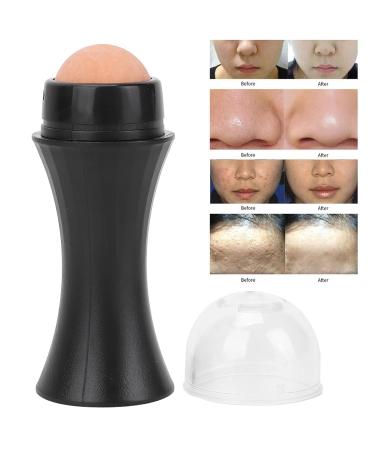Oil Absorbing Volcanic Face Roller | Mini Reusable Facial Tool for Oily Skin Care & Massage - Buy Online on SooperMarket.com