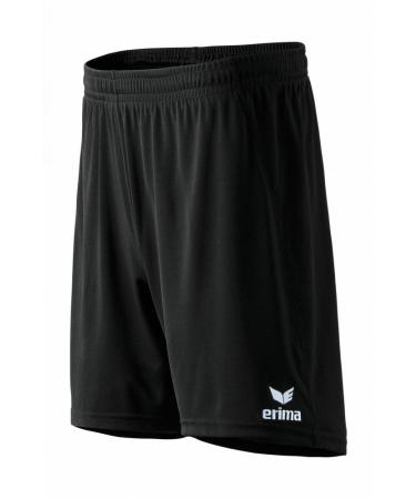 Erima children's Rio 2.0 shorts with inner briefs made of elastic polyester material Black 128