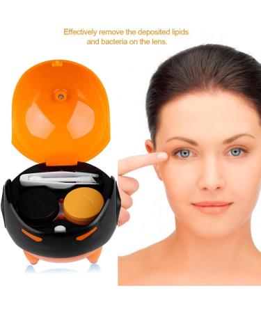 Portable USB Contact Lens Cleaner - Ball Mask Shape Automatic Cleaning for On-the-Go | International Shipping - Buy Online on SooperMarket.com
