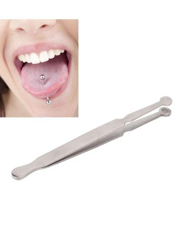 Stainless Steel Pearl Ball Tweezers - 117mm Holder for Piercing & Food Quality Gear | Perfect for 3-5mm Ornaments - Buy Online on SooperMarket.com