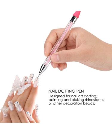 Nail Painting Pen Double End Dotting Pen Durable Portable Convenient Lightweight Easy to Use for Professional Use Home Use - Buy Online on SooperMarket.com