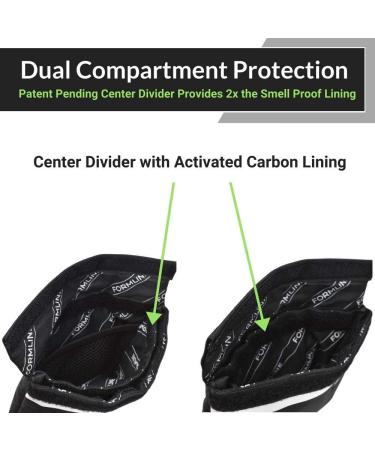 Formline Smell-Density Bag (17.8 x 15.2 cm) - Double Odor-Inhibiting Technology for Ultimate Smell Protection - Perfect Travel Accessory - Buy Online on SooperMarket.com