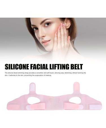 Dekaim Silicone Facial Slimming Strap Double Chin Reducer Reusable Comfortable Fit Face Lifting Belt for Wrinkle Sagging Face - Buy Online on SooperMarket.com