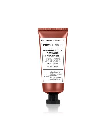 Peter Thomas Roth | PRO Strength Vitamin A|C|E Retinoid Treatment For Fine lines Wrinkles and Uneven Tone Anti-Aging and Brightening Cream with Vitamins A C and E