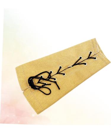 DOITOOL Outdoor Stuff 3 pcs Yellow Shawl Stuff Pet Outdoor Protective Bird Anti-Grab Style Pad for Shoulder Multi-Purpose 23.5*12cmx3pcs Khakix3pcs - Buy Online on SooperMarket.com