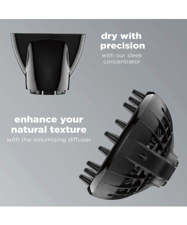 Infiniti Pro By Conair 600C Hair Dryer Includes Innovative Diffuser - Enhances Curls and Waves while Reducing Frizz - Buy Online on SooperMarket.com
