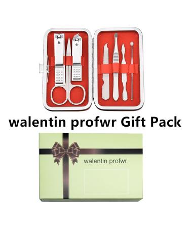 Nail Knip Set & Manicure Kit for Men - Stainless Steel Grooming Tools in Portable Travel Suitcase - Perfect Gift for Husband Friends & Family - Buy Online on SooperMarket.com