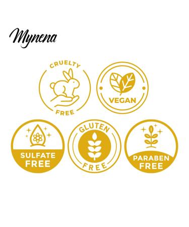 Mynena Yellow Gold Highlighter Powder for Face and Body Vegan, Paraben-Free, Cruelty-Free - Buy Online on SooperMarket.com
