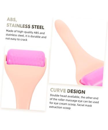 Massage Roller Face Massager | Ice Roller & Eye Cream Tool for Skin Care | Purple Facial Massage Stick 17x7.5x3cm - Buy Online on SooperMarket.com