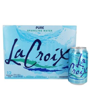 Lacroix Natural Sparkling Water - 24 Pack of 12 Fl oz Cans - Buy Online on SooperMarket.com