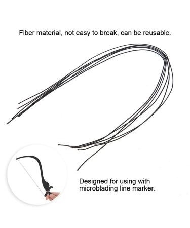 Eyebrow Measuring Thread Line - 10pcs Microblading Ruler Tool for Precise Line Marking - Buy Online on SooperMarket.com