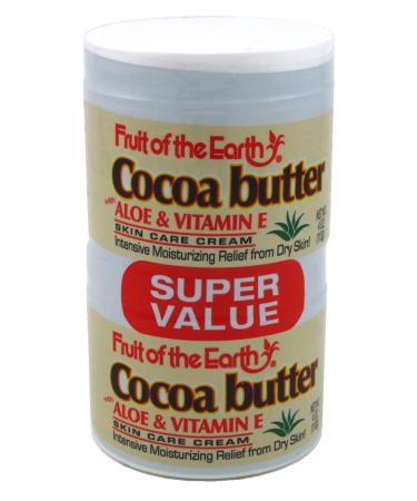 Buy One Get One Free: Fruit Of The Earth Cocoa Butter Cream 4oz (118ml) Jar - Buy Online on SooperMarket.com