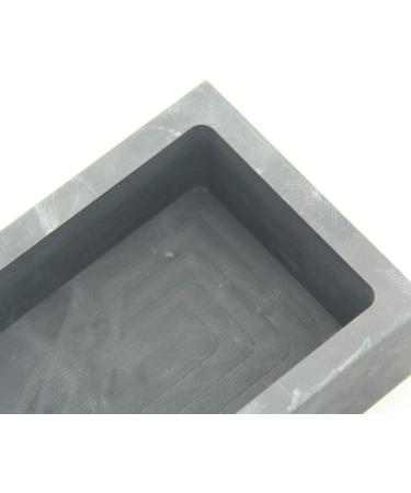 Graphite Ingot Mold for Melting Casting Gold, Silver, and Other Metals (150x100x50mm-7500g Gold 3979g Silver) - Buy Online on SooperMarket.com
