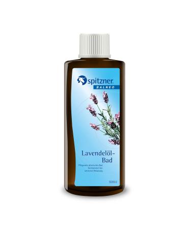Spitzner health bath lavender oil 190 ml - health -promoting bathing staple set with essential lavender oil |With nervous overload