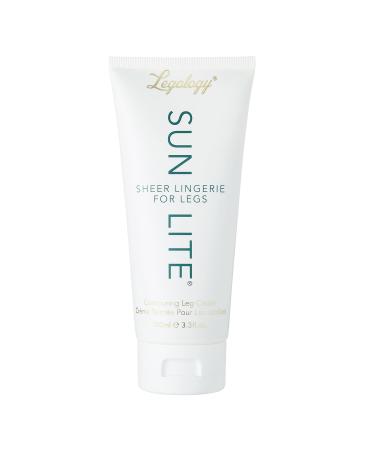 Legology Sun-Lite Contouring Tinted Leg Cream Sheer Leg Make Up for Bare Leg Confidence - Paraben Mineral Oil & Silicone Free - 100ml