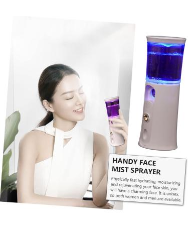 Baluue 1 Set Hydrating Instrument Face Moisturizing Sprayer Face Humidifier Handheld White Abs - Buy Online on SooperMarket.com