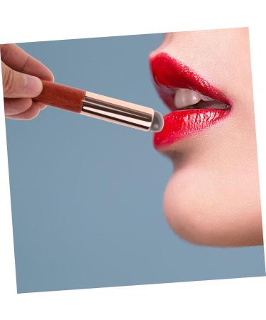 Silicone Lip Brush Applicator - Portable Lip Makeup Wand for Lipstick Lip Scrub & Lip Gloss - Perfect for Women - Buy Online on SooperMarket.com
