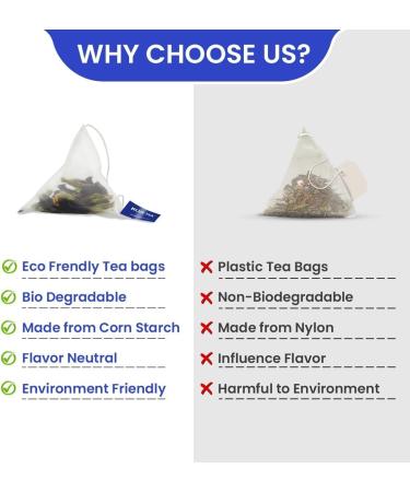 BLUE TEA - Shankhpushpi Flower - 30 Pyramid Tea Bags | For Food Iced Tea Cooler Cocktails Mocktails | Caffeine Free Herbal Tea l Gluten Free NON-GMO|Premium Pet Jar| - Buy Online on SooperMarket.com