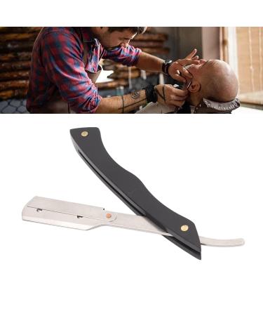 Stainless Steel Beard Blade Holder - Foldable Manual Razor Stand for Men | Durable Hairdresser Cutter Rack - Buy Online on SooperMarket.com