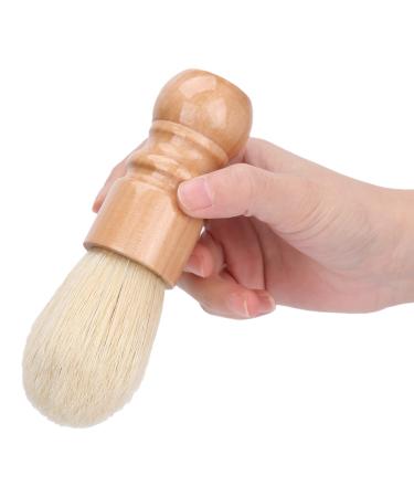 Barber Beard Shaving Brush Easy Using Salon Cleansing Foam Brush for Men Practical Barber Cleaning Brush with Comfortable Handle Skin Friendly Beard Brush with Soft Bristles