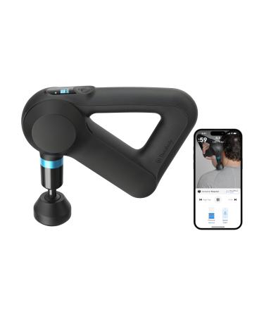 Theragun Elite - Handheld Electric Massage Gun - Bluetooth Enabled Percussion Therapy Device for Athletes - Powerful Deep Tissue Muscle Massager with QuietForce Technology - (Black - 5th Generation)