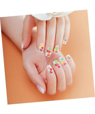 Healeved 6 Boxes Fruit Nail Patch Nail Art Marking Kits Nail Art Sticker U as Postizas Para Nail Stickers Fruit Nail Slices Fruit Slices for Nail Art 3d Suite Polymer Clay Cartoon - Buy Online on SooperMarket.com