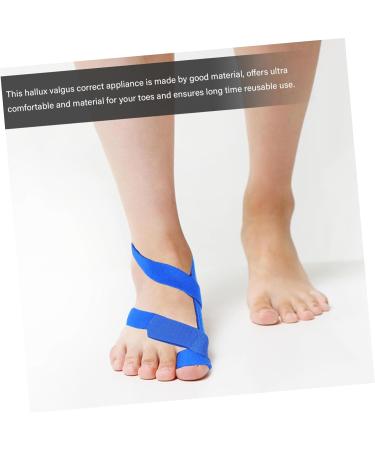 PLAFOPE Hallux Tape Tool Stand Pedicure Holder | Bunion Brace & Joint Protector for Hair Straightener | Blue Sbr Man Straightener Stretcher Band - Buy Online on SooperMarket.com
