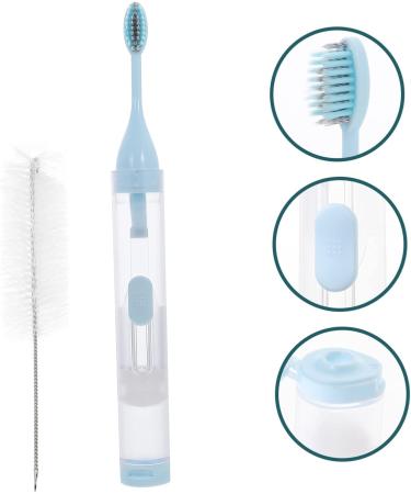 Beavorty Portable Toothbrush Travel-Friendly Mouth Cleaning Brush for Braces | Ideal Travel Toothbrush - Buy Online on SooperMarket.com