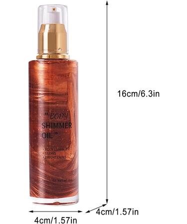 Lip Bar Foundation 80ml Body Glow Oil Body Face Liquid Contouring Highlighter Oil Delicate Shine Eyeliner Pen 1 count (Pack of 1) D - Buy Online on SooperMarket.com