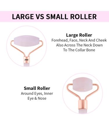 Nykaa Naturals Rose Quartz Face Massage Roller | Enhance Glow & Firm Skin | International Shipping - Buy Online on SooperMarket.com
