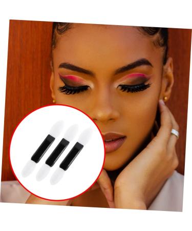 Mikinona Makeup Eyeshadow 100pcs Women s Suits Eyeshadow Sponge Brush Eye Shadow Applicator Set Travel Toolkit Cosmetic M White - Buy Online on SooperMarket.com