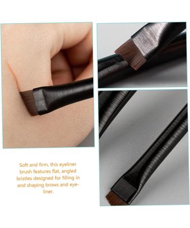 Healeved 12 Sets Wood Makeup Tool Black Women Eyebrow Brush Brow Brush Brow Brush Kit - Buy Online on SooperMarket.com