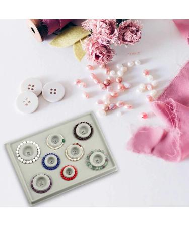 Bracelet Design Board - Flocked Bead Board for Jewelry Making | DIY Craft Tool - Buy Online on SooperMarket.com