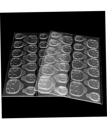 30 Sheets Nail Adhesive Tabs Nail Glue Stickers Double Sided Nail Jelly Glue for Manicure Decoration. - Buy Online on SooperMarket.com
