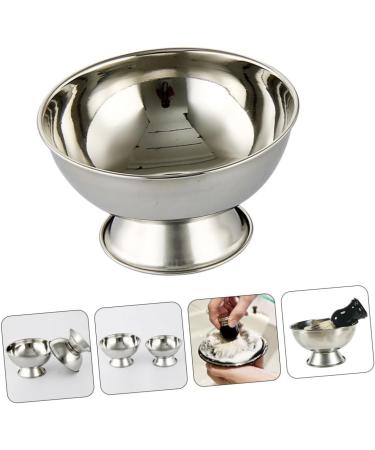 Angoily High Impact Shell Shaving Cup - Rustproof Steel Shaving Bowl for Men | Reusable & Ideal Gift for Households - Buy Online on SooperMarket.com