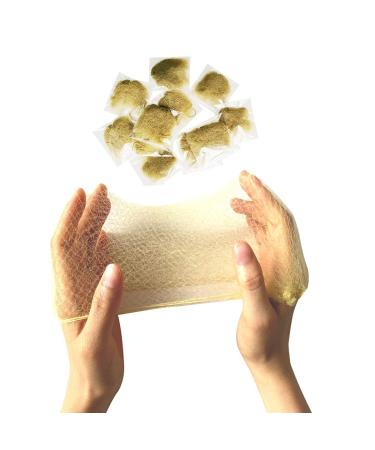 20 Pcs Hair Nets for Women Bun,Invisible Hair Nets Elastic Edge Mesh (Blonde)